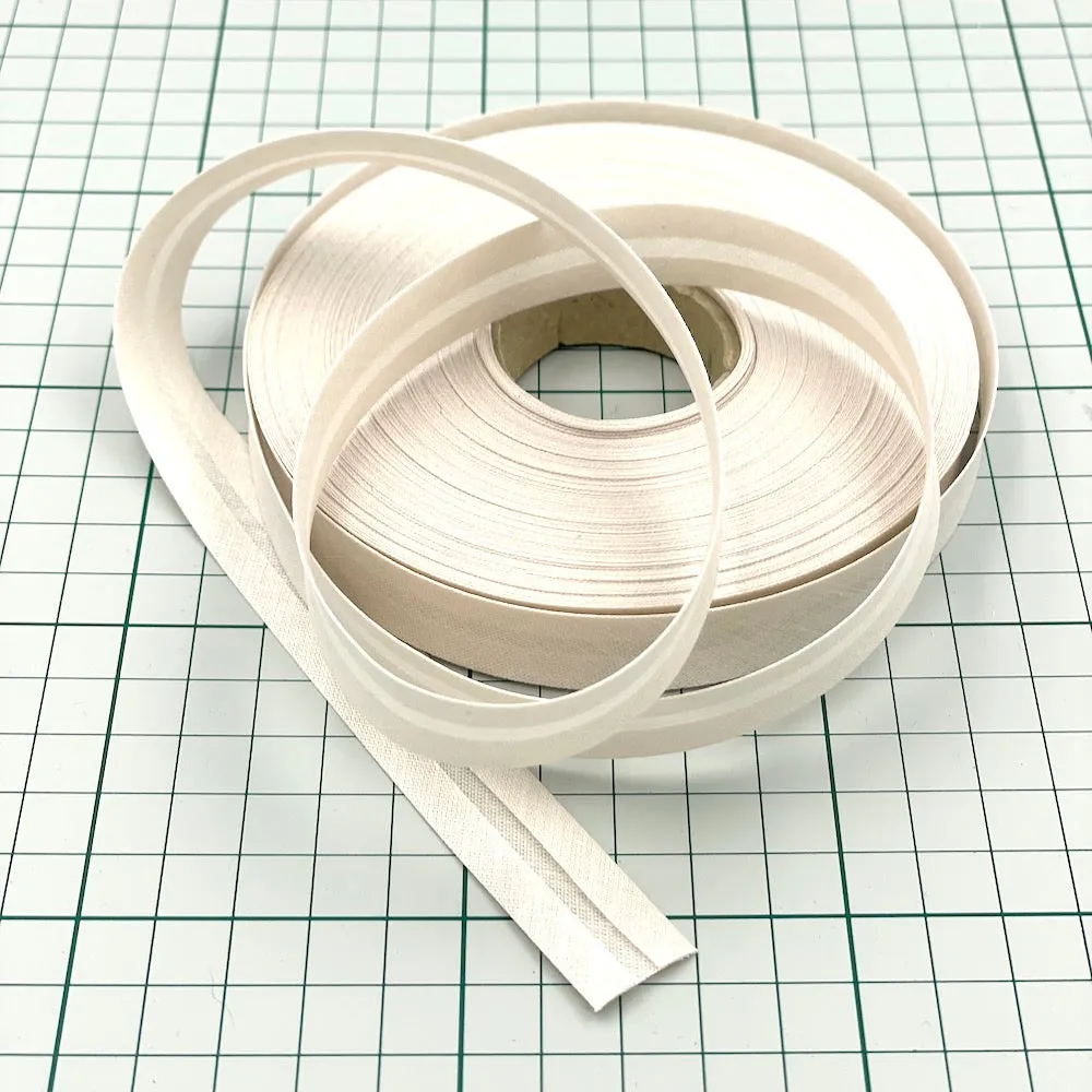25m Reel of Plain 16mm Bias Binding Tape