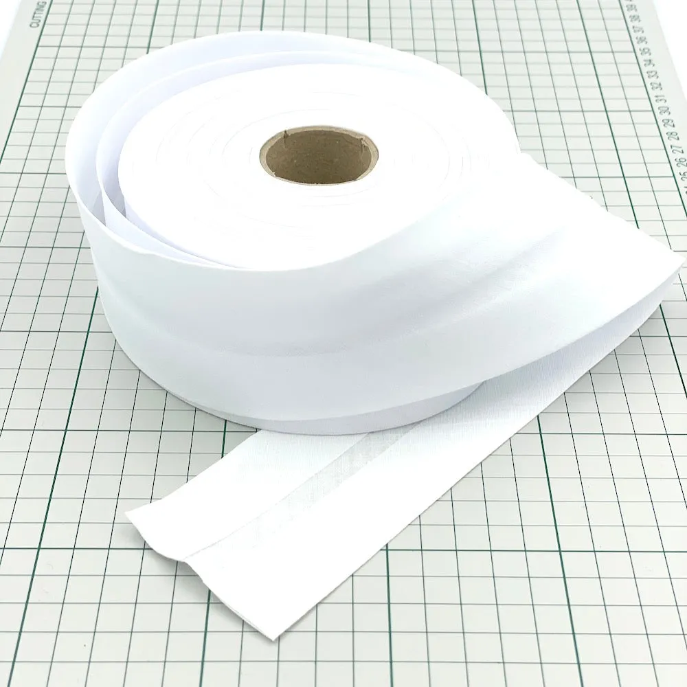 25m Reel of Plain 60mm Extra Wide  Bias Binding Tape
