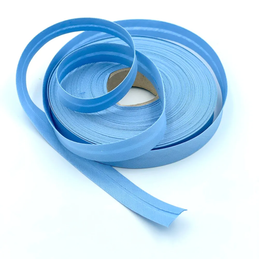 5m Roll of Plain 16mm Bias Binding Tape