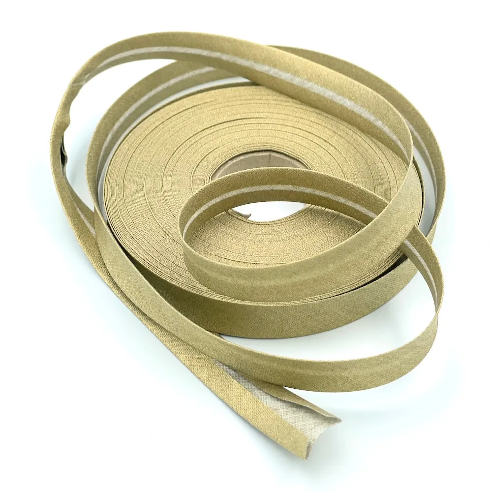 5m Roll of Plain 16mm Bias Binding Tape