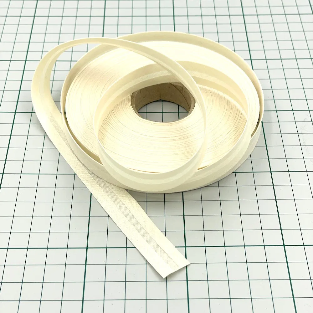5m Roll of Plain 16mm Bias Binding Tape
