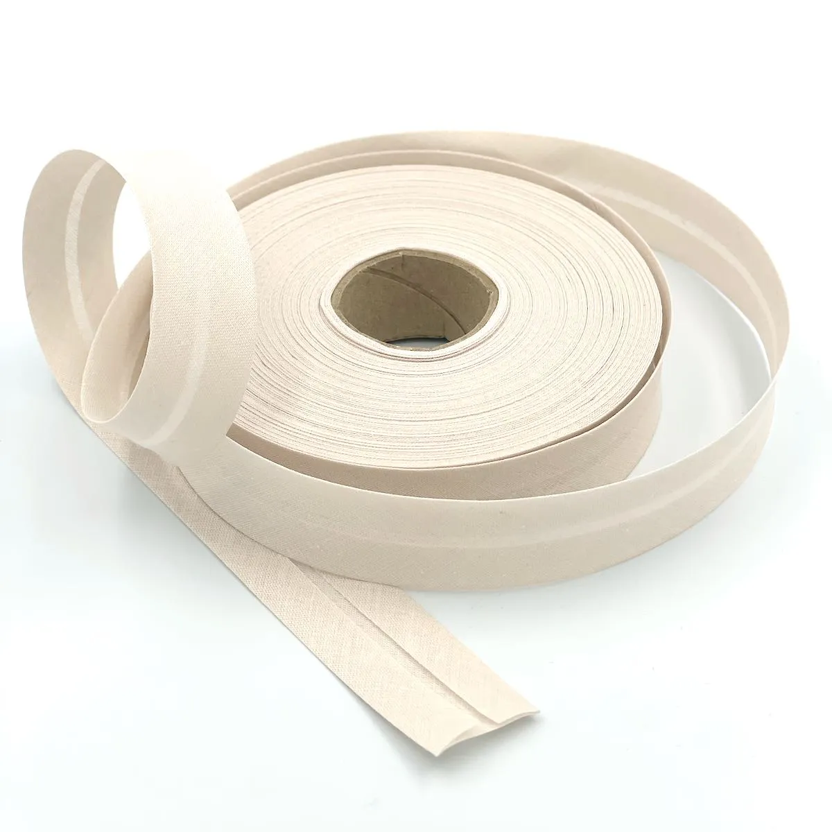5m Roll of Plain 25mm Bias Binding Tape