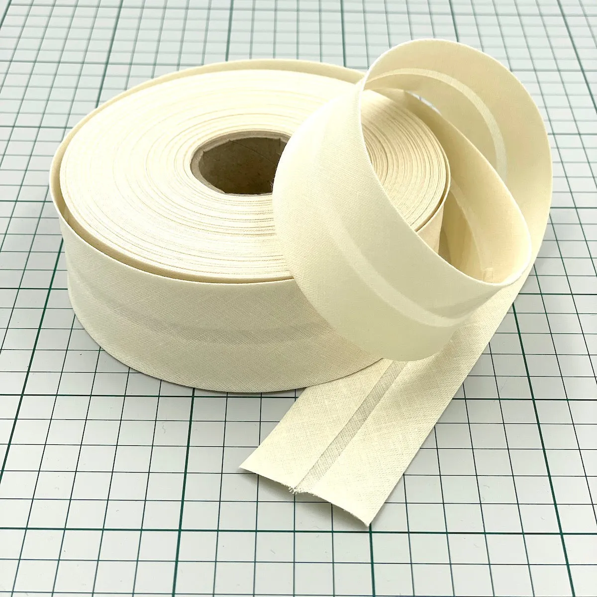 5m Roll of Plain 40mm Bias Binding Tape
