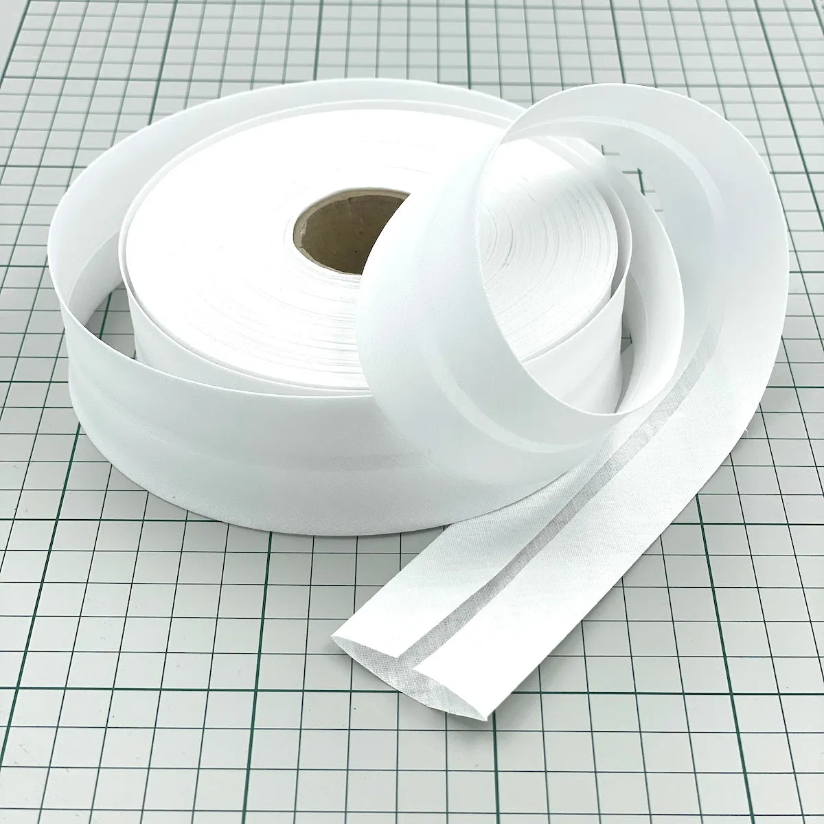 5m Roll of Plain 40mm Bias Binding Tape