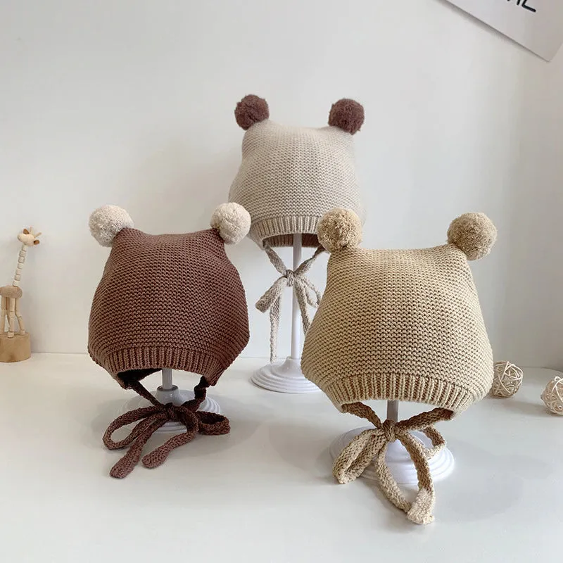Baby Winter Hat With Pompom