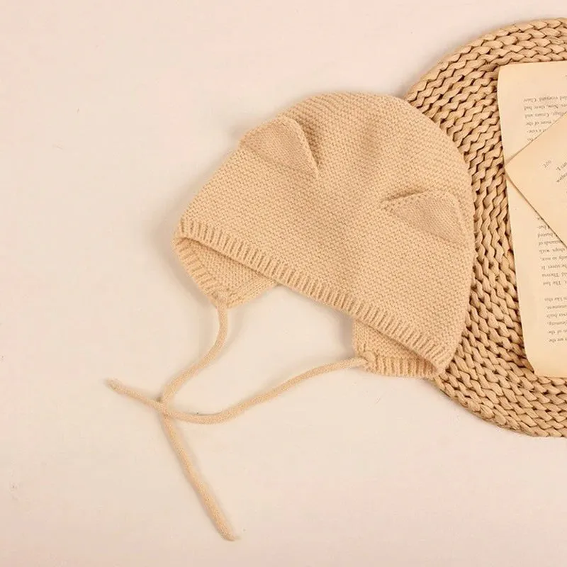 Baby Winter Hat With Pompom