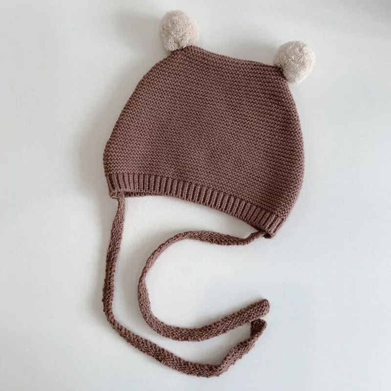 Baby Winter Hat With Pompom