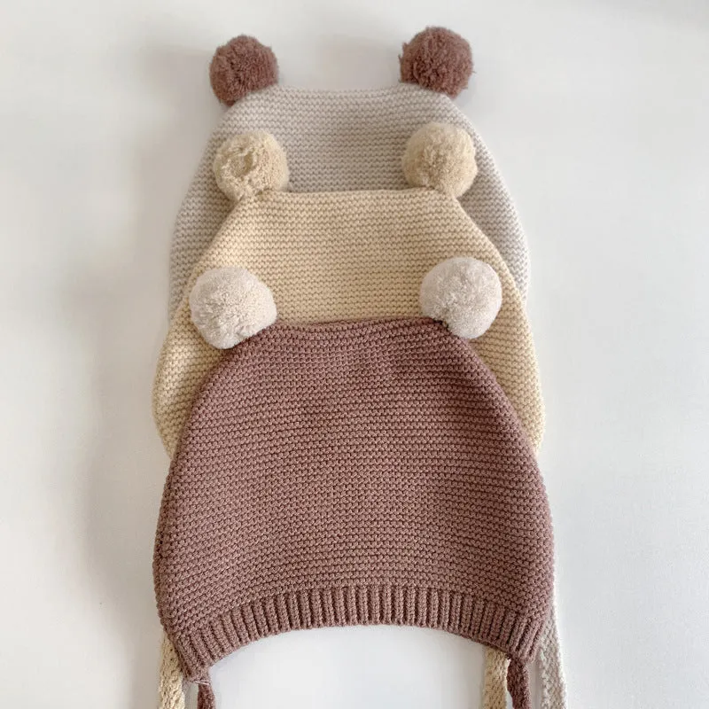 Baby Winter Hat With Pompom