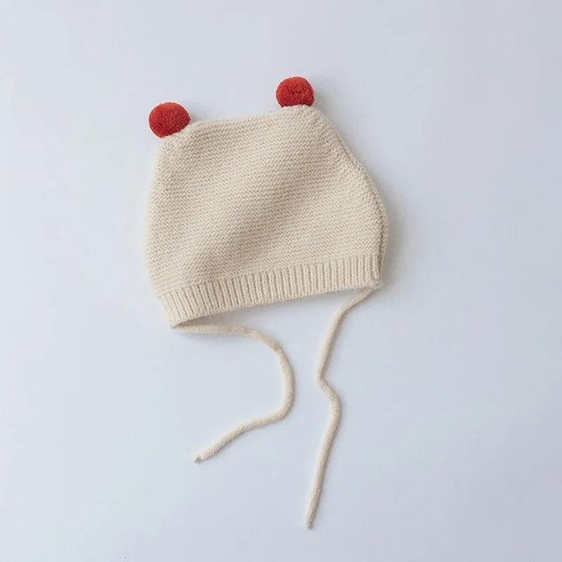 Baby Winter Hat With Pompom