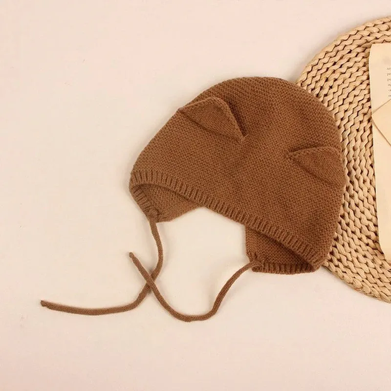 Baby Winter Hat With Pompom