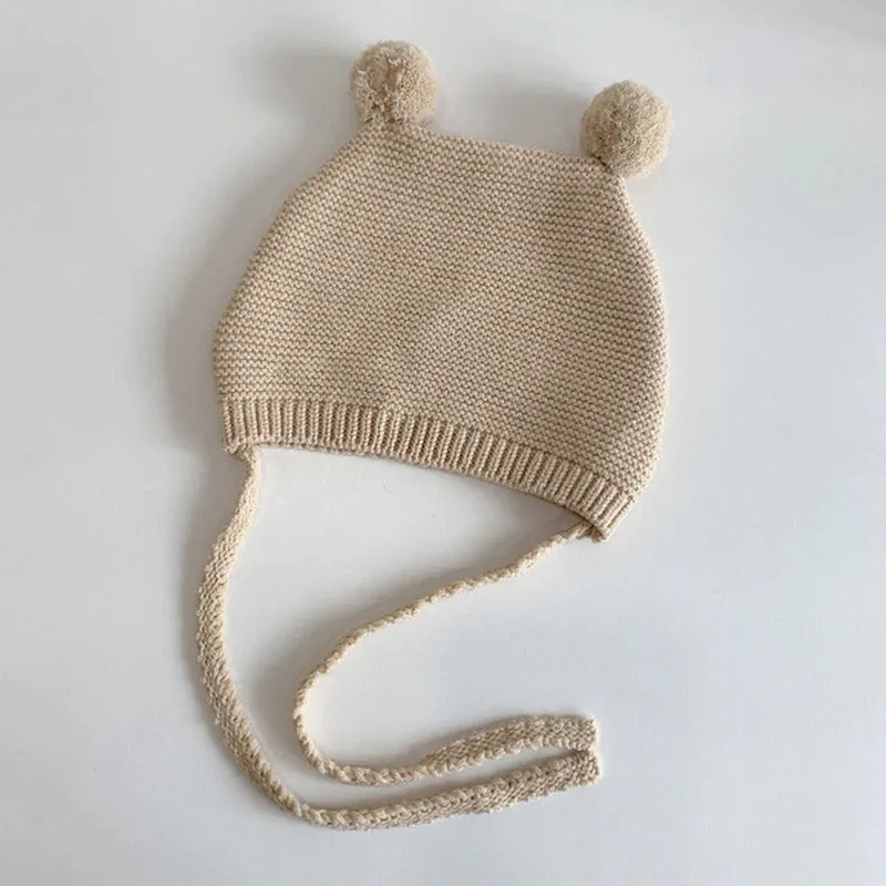Baby Winter Hat With Pompom