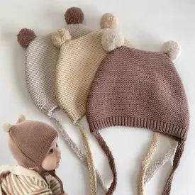 Baby Winter Hat With Pompom