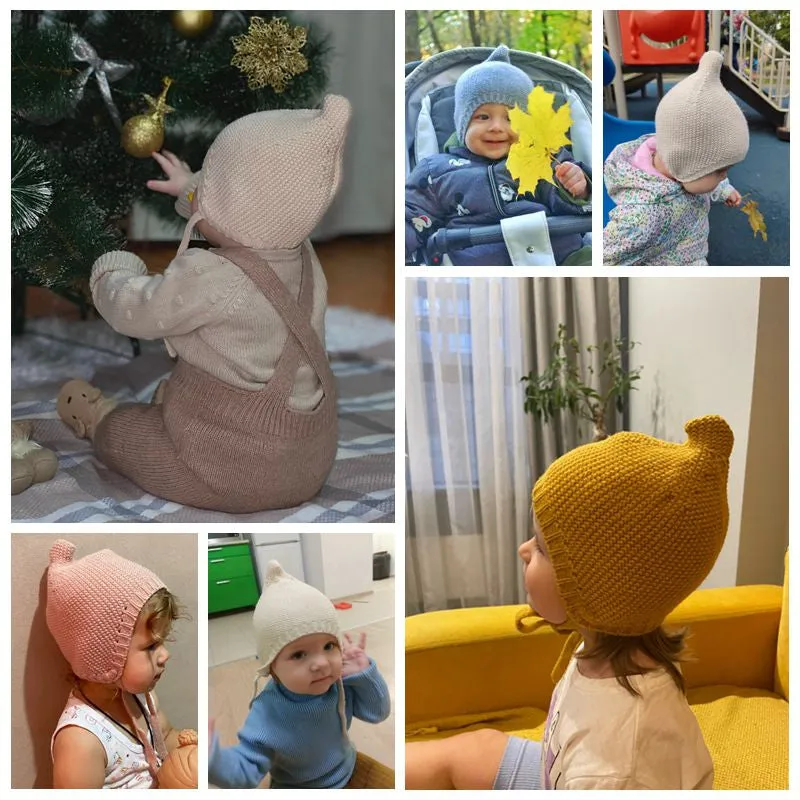 Baby Winter Hat With Pompom