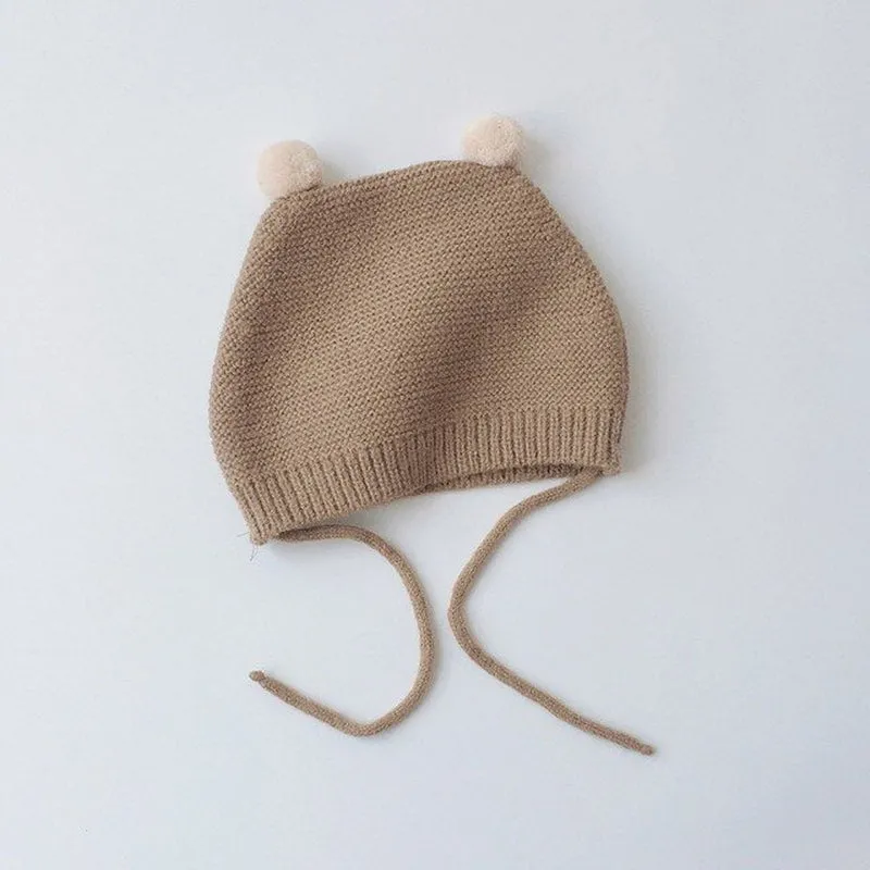 Baby Winter Hat With Pompom