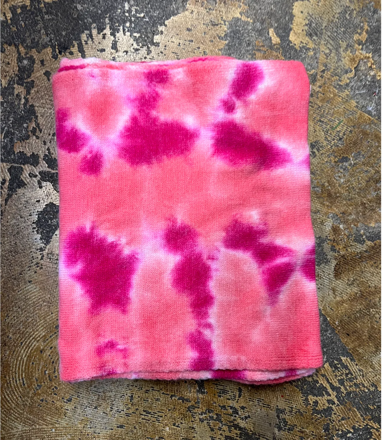 Beanie & Scarves Tie Dye