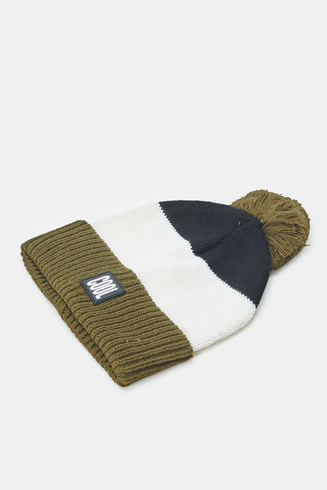 Boys Assorted Stripes Knitted Cap