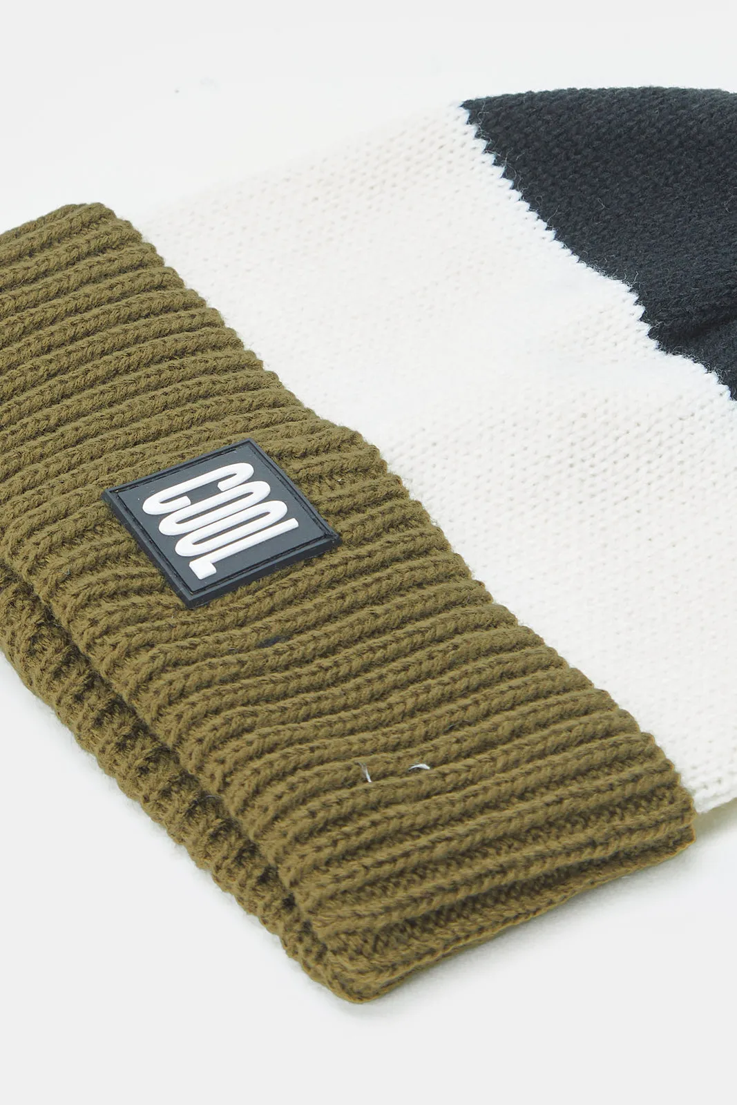Boys Assorted Stripes Knitted Cap