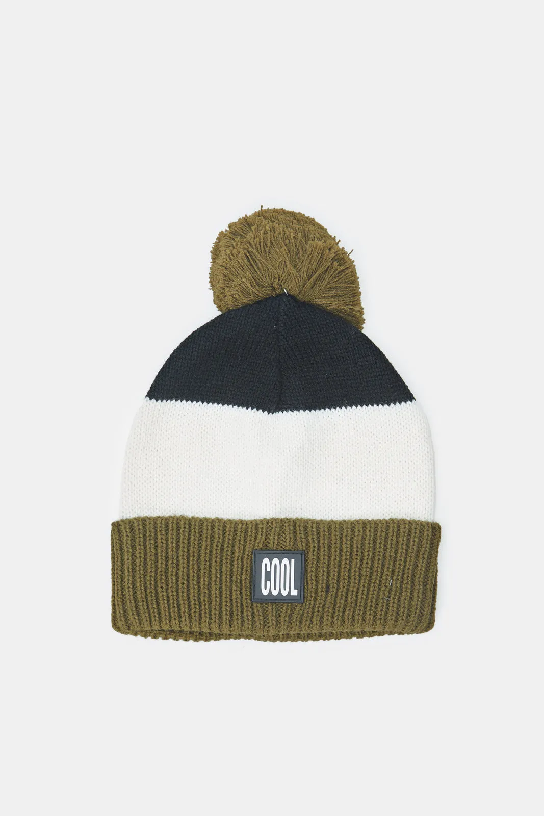 Boys Assorted Stripes Knitted Cap