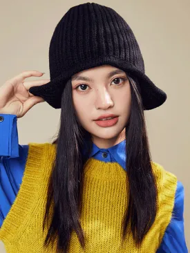 Chicmy-Casual Keep Warm Solid Color Hats&Caps