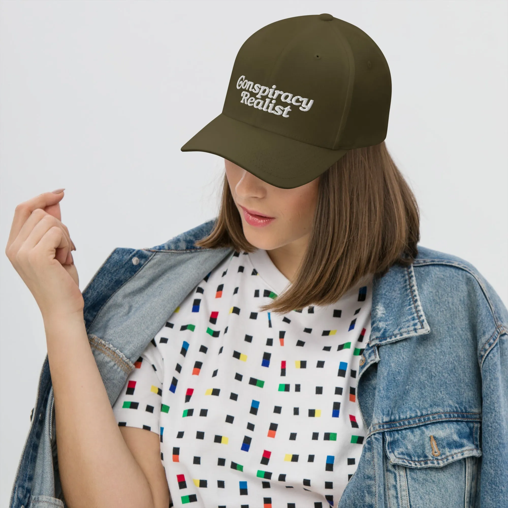 Conspiracy Realist Flexfit Fitted Hat