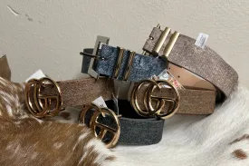 Denim Belts