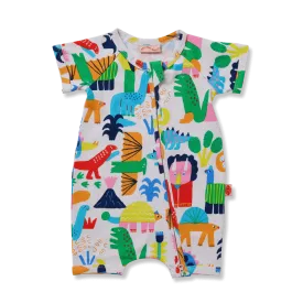Halcyon Nights Our Land Before Short Sleeve Zip Suit