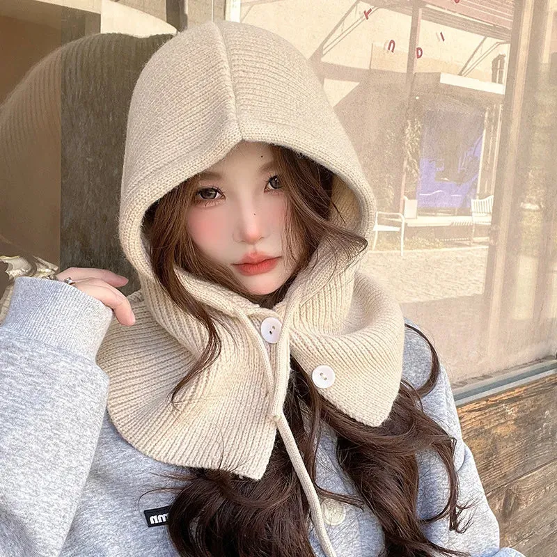Knitted Hooded Caps