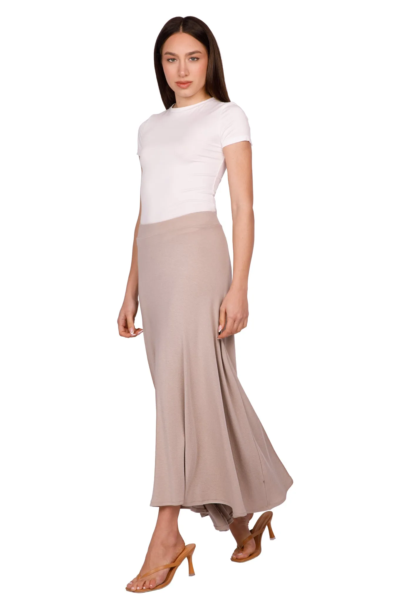 MAXI ASYMMETRICAL SKIRT