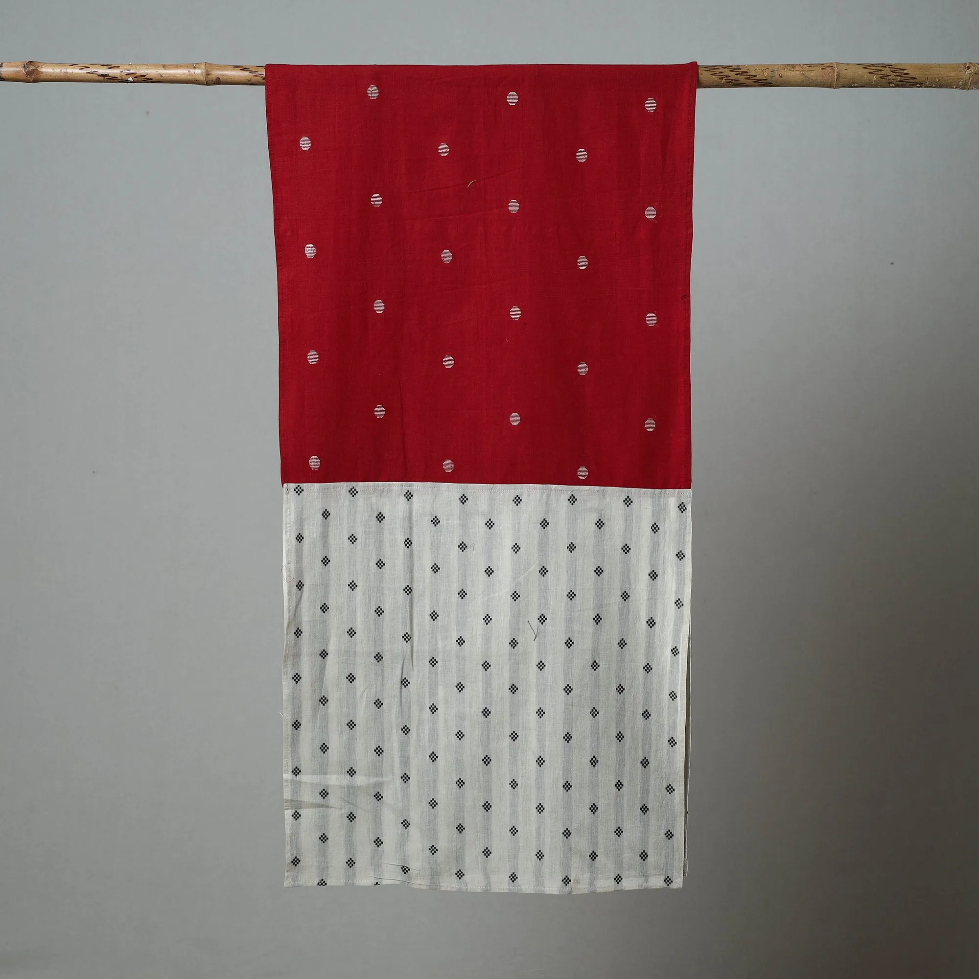 Patchwork Jacquard Cotton Stole 21