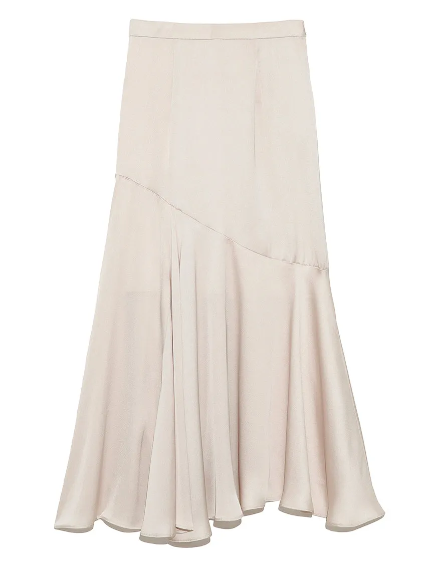 Print High Waisted Maxi Skirt