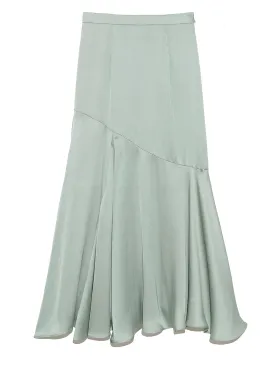 Print High Waisted Maxi Skirt