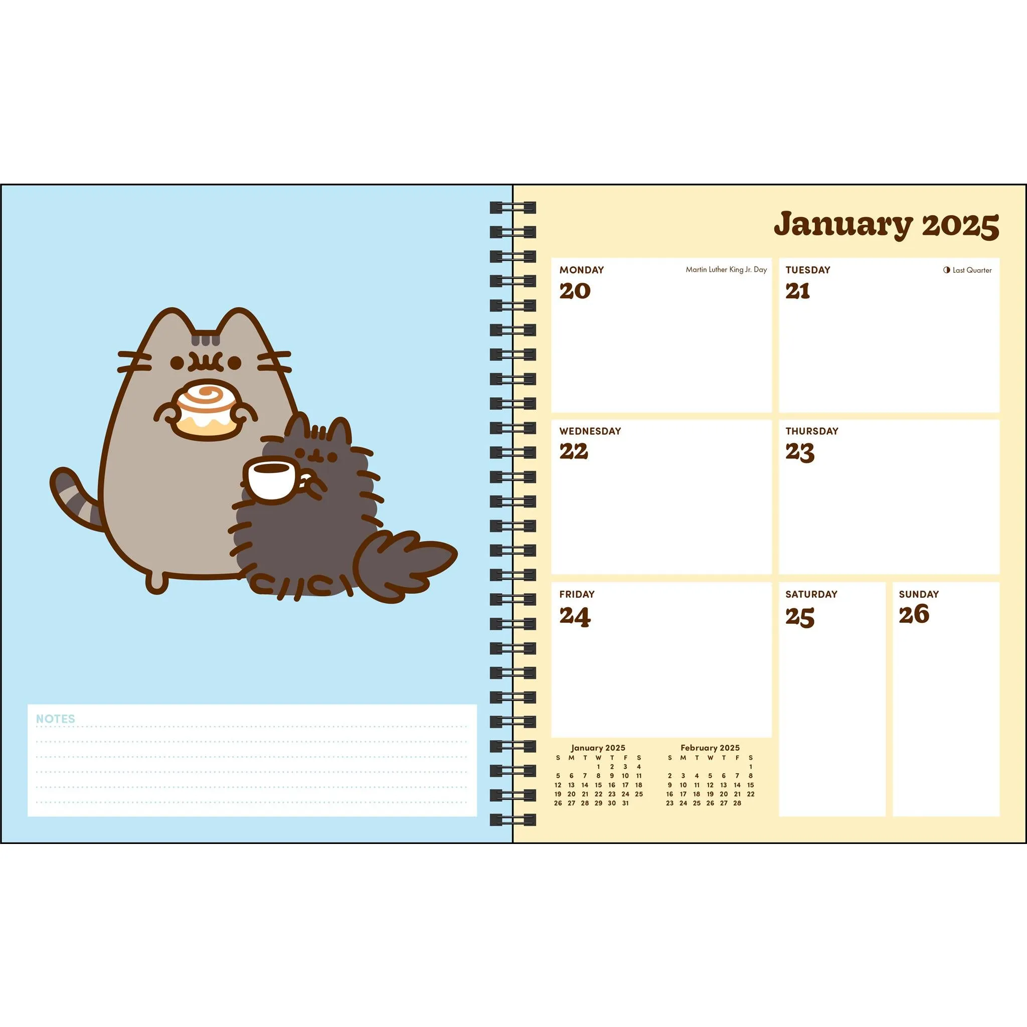 Pusheen Engagement 2025 Calendar