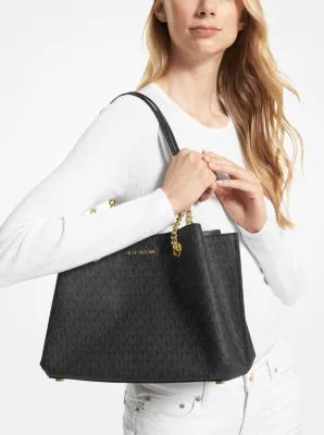 Teagan Large Logo  Shoulder Bag | 55845