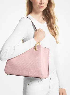 Teagan Large Logo  Shoulder Bag | 55845