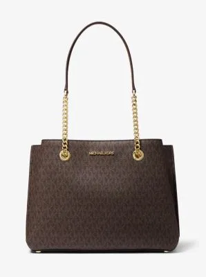 Teagan Large Logo  Shoulder Bag | 55845