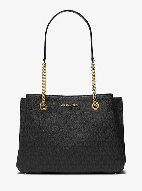 Teagan Large Logo  Shoulder Bag | 55845