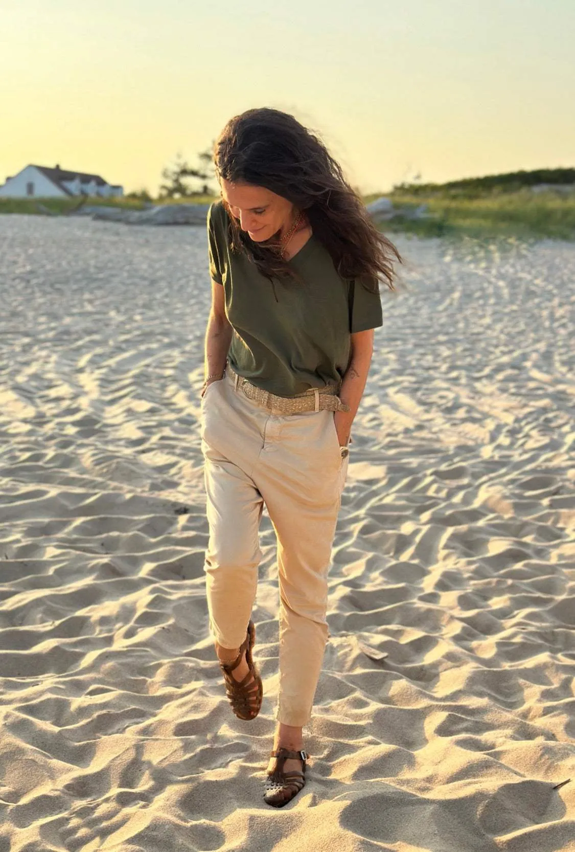 Woven Belt - Hemp Natural Woven or Braided Belts